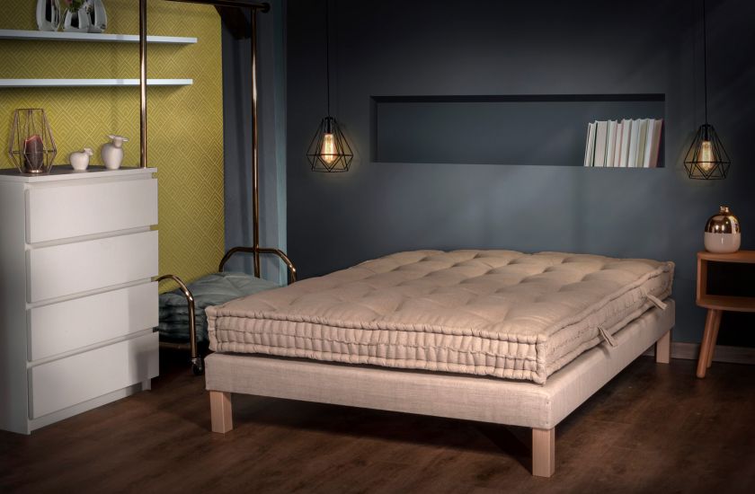 Matelas laine, bultex, coton